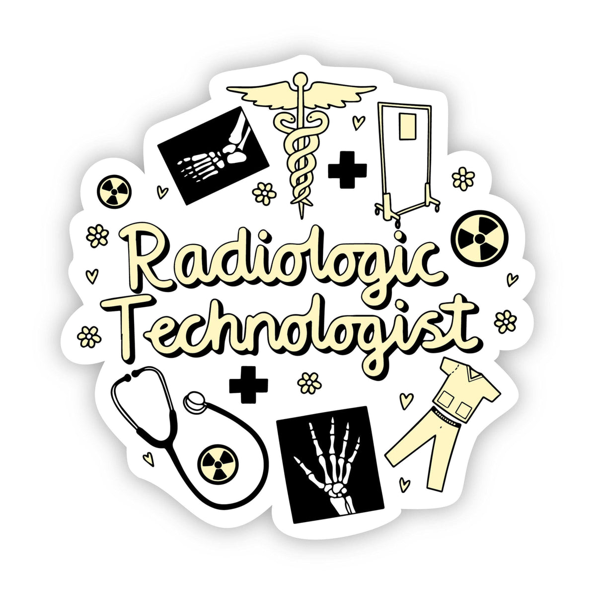 Rad Tech In Process Sticker Radiologic Technologist Sticker – Big Moods