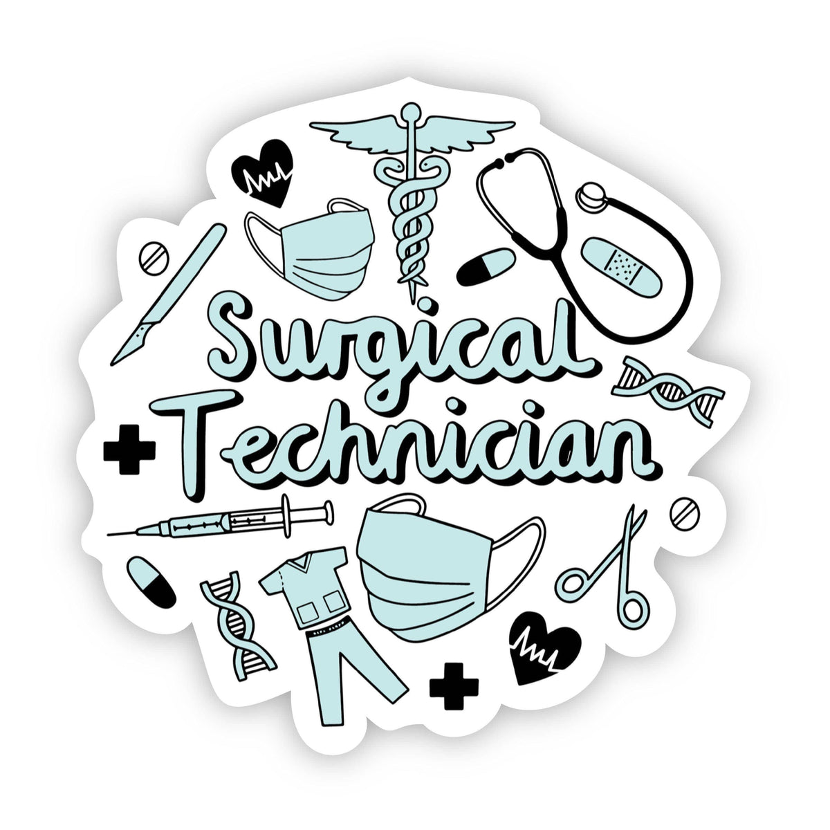 Surgical Technician Sticker – Big Moods