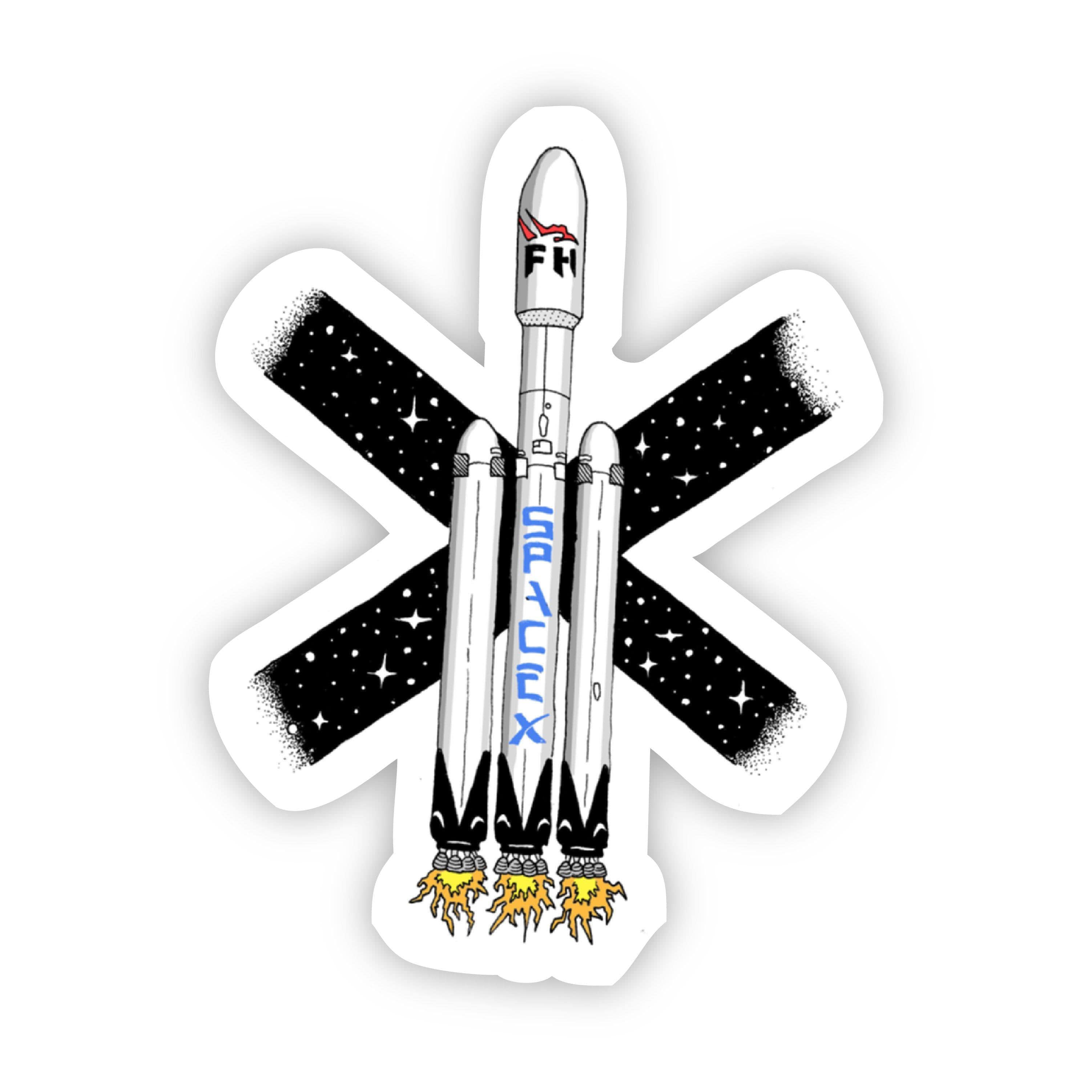 Spacex Falcon Decal