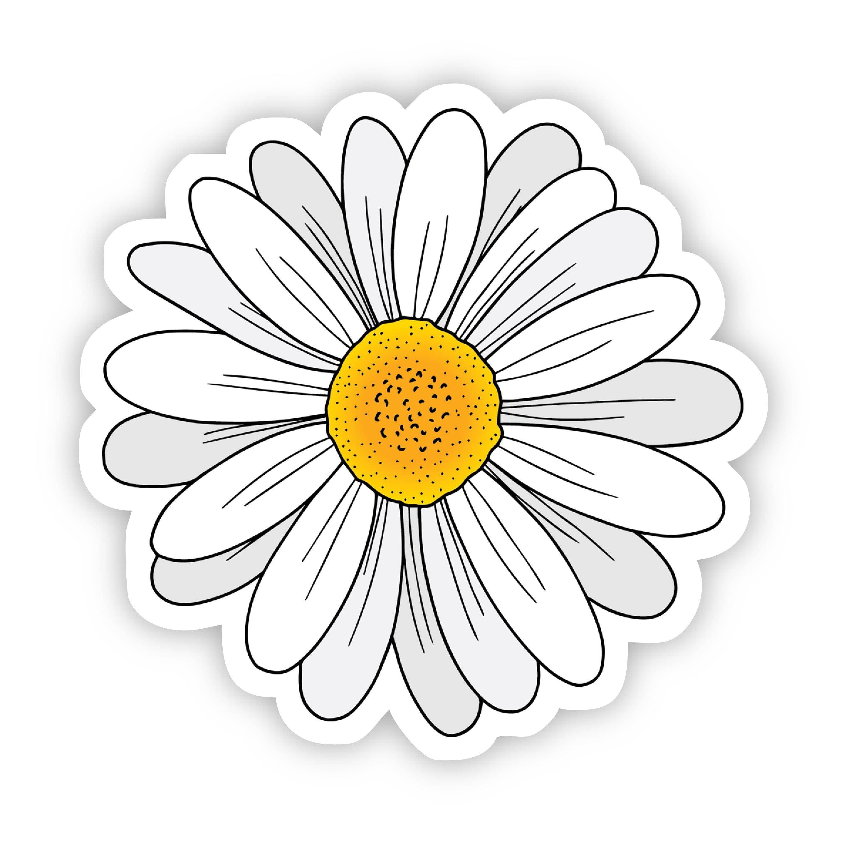 Cute Daisy Flowers Sticker Pack
