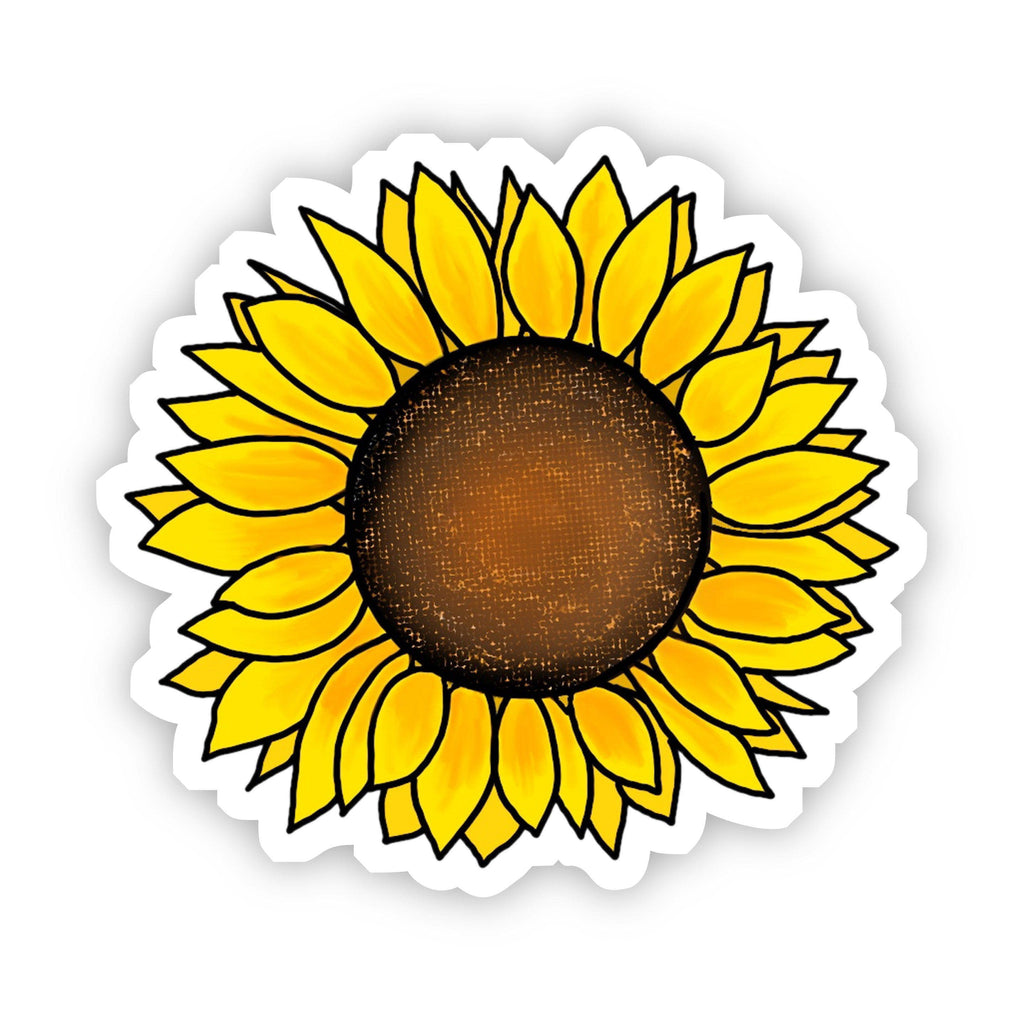 Sunflower Sticker, Wildflower Sticker, Summer Stickers, Tumbler Stickers,  Yeti stickers, Hydro flask stickers, VSCO girl stickers