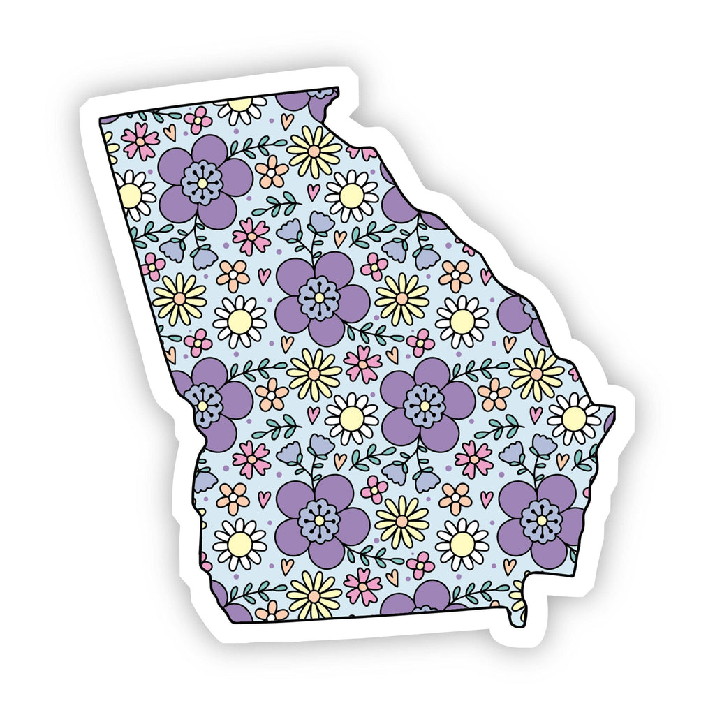 Sample Georgia Tag Sticker Georgia Stickers – Big Moods