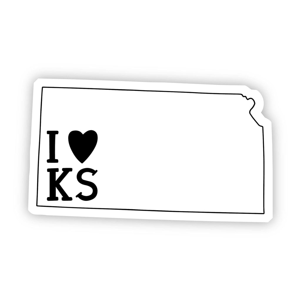 Ks Sticker Kansas Stickers – Big Moods