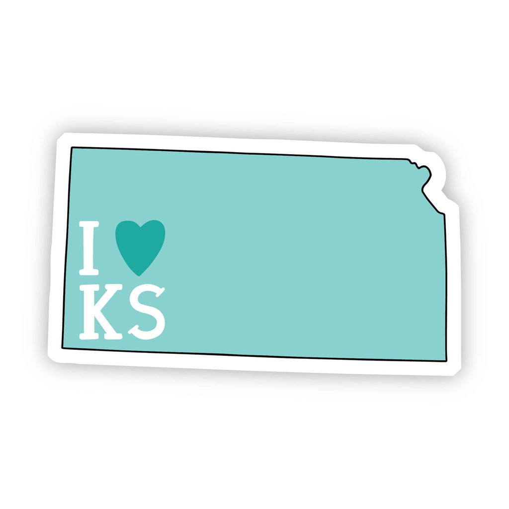 Ks Sticker Kansas Stickers – Big Moods