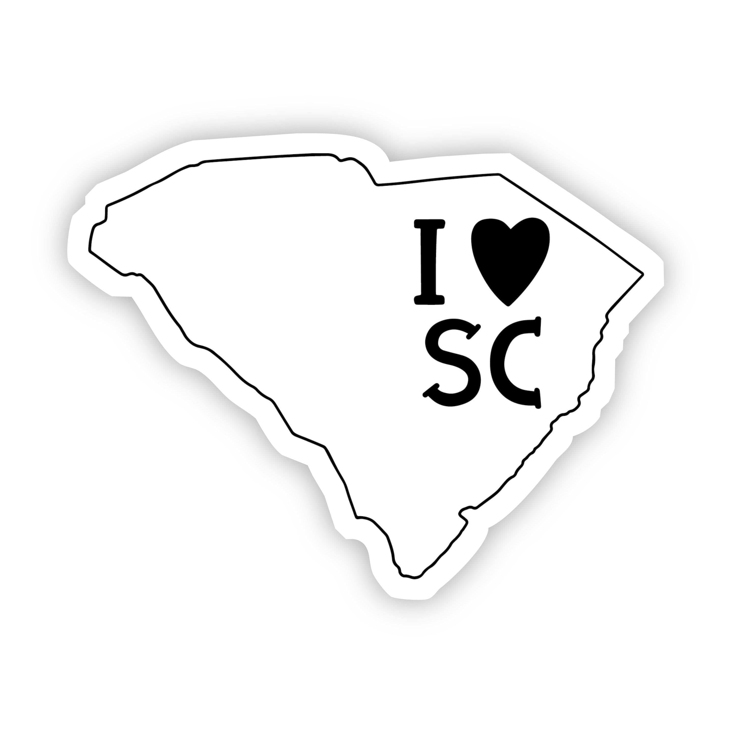Sc Native Sticker South Carolina Home Sticker South Carolina Decal