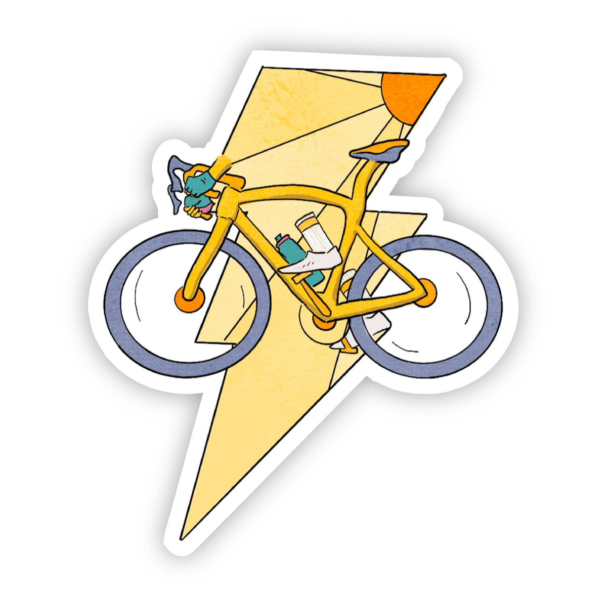 Cycling Sticker – Big Moods