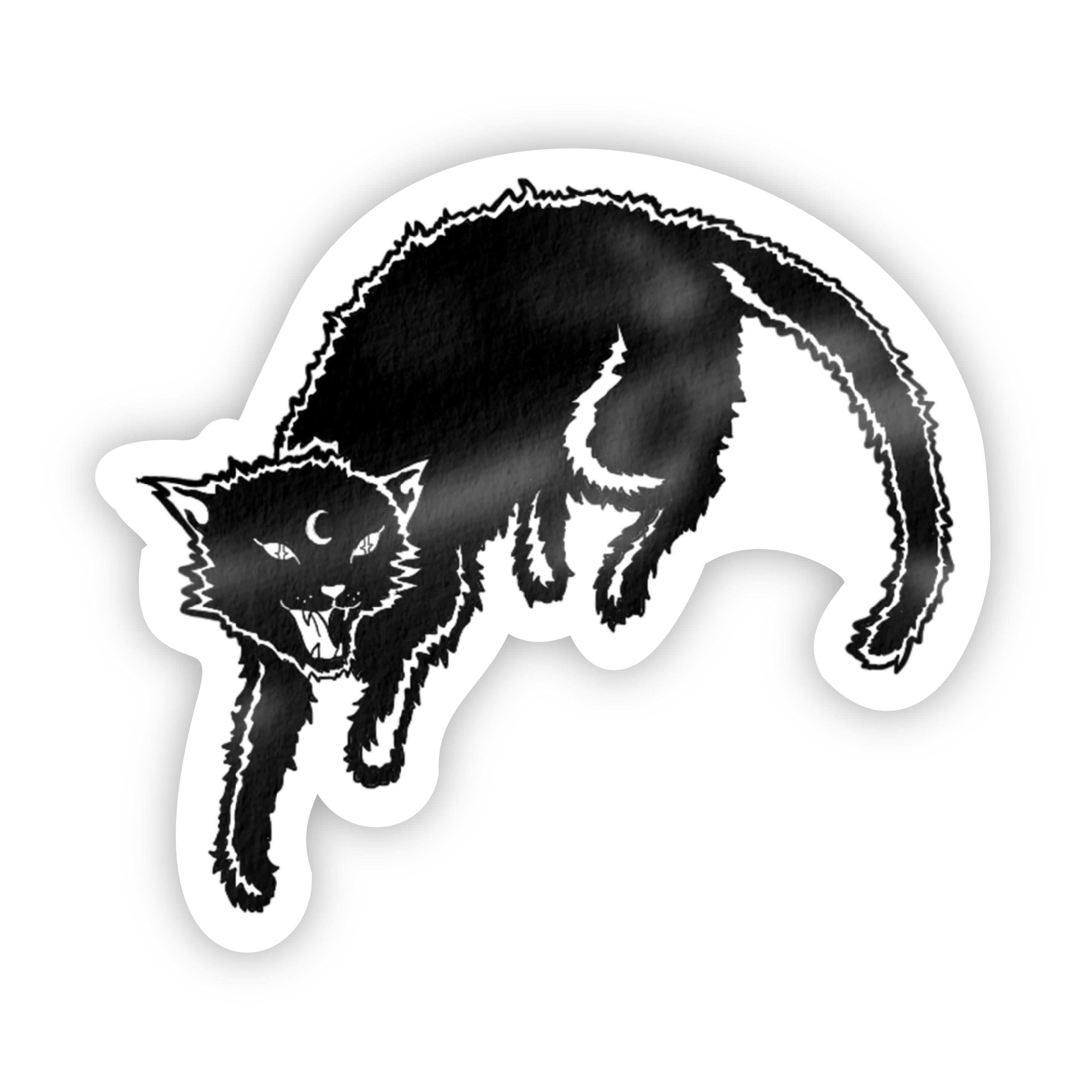 Thumbs Up Sad Cat Meme OK Cat 3 Sticker