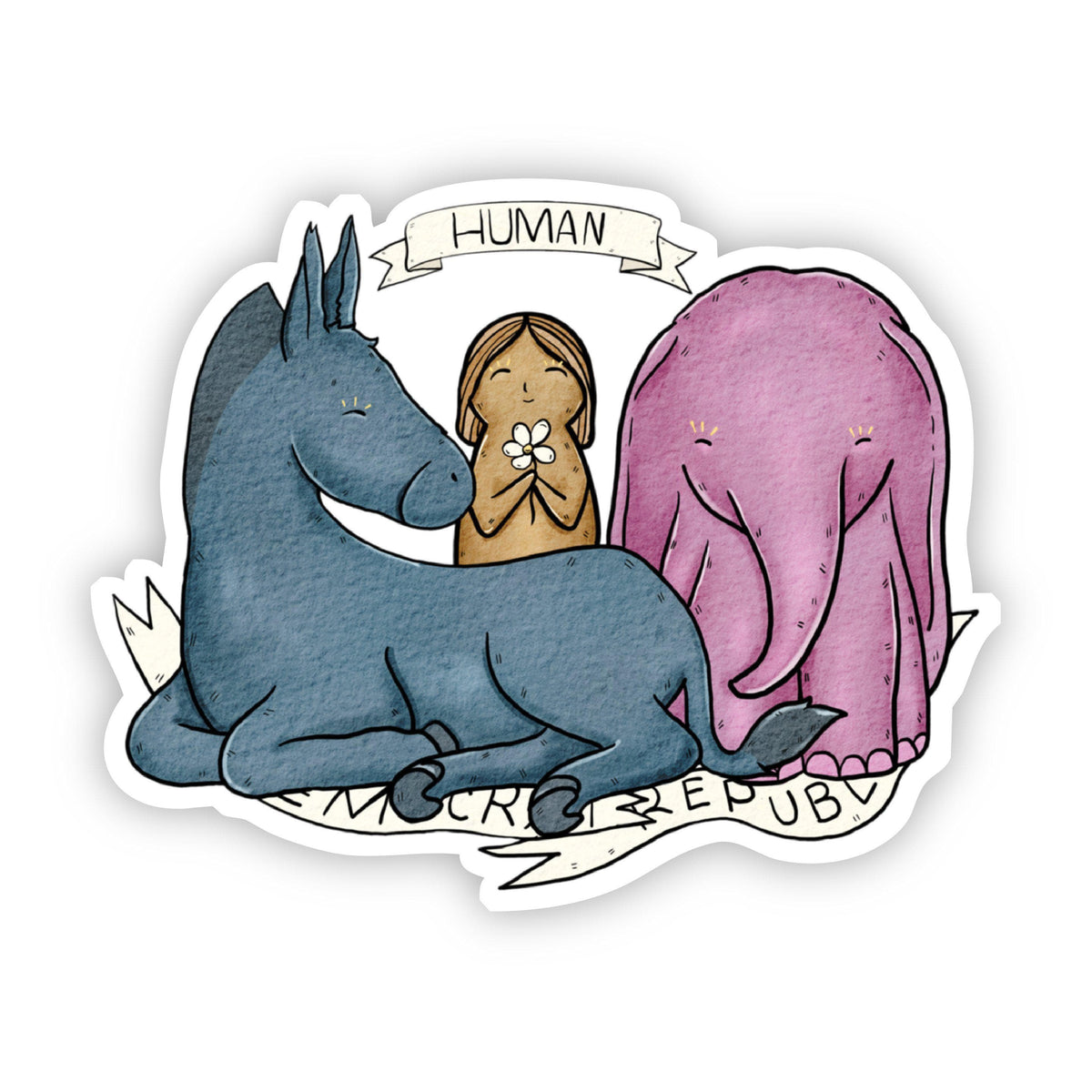 Human Sticker – Big Moods