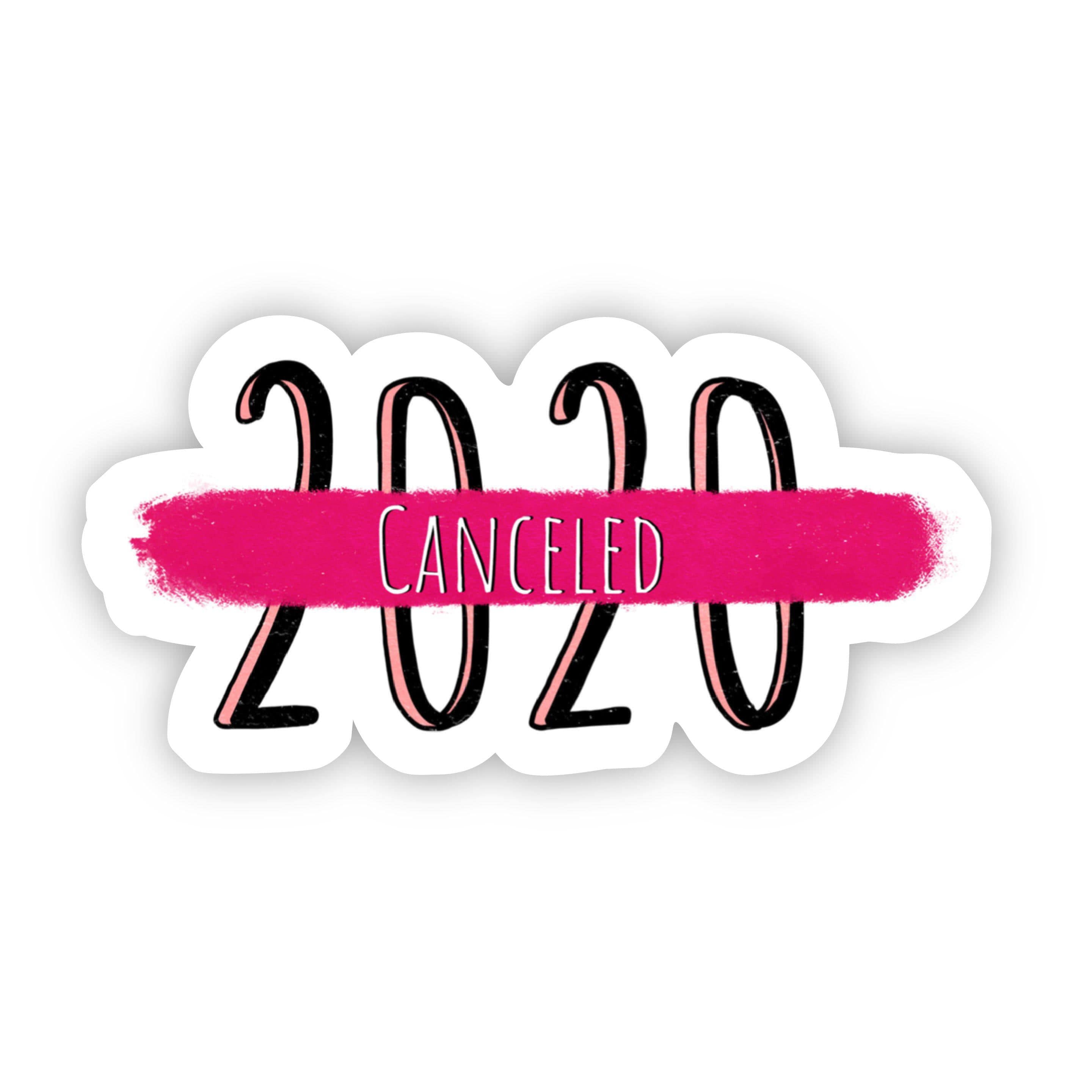 2020 Canceled Sticker