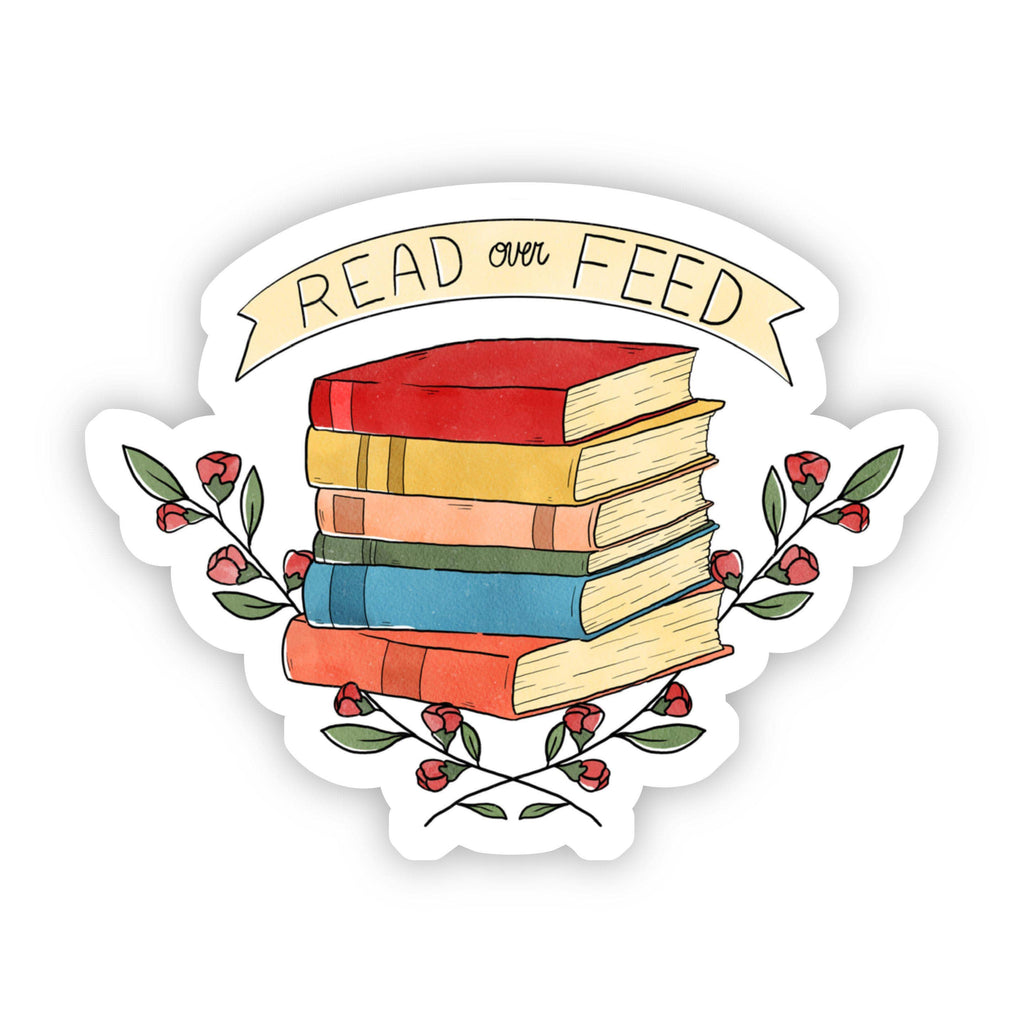 Books Banner Sticker Book Stickers & Literary Stickers – Page 2 – Big Moods