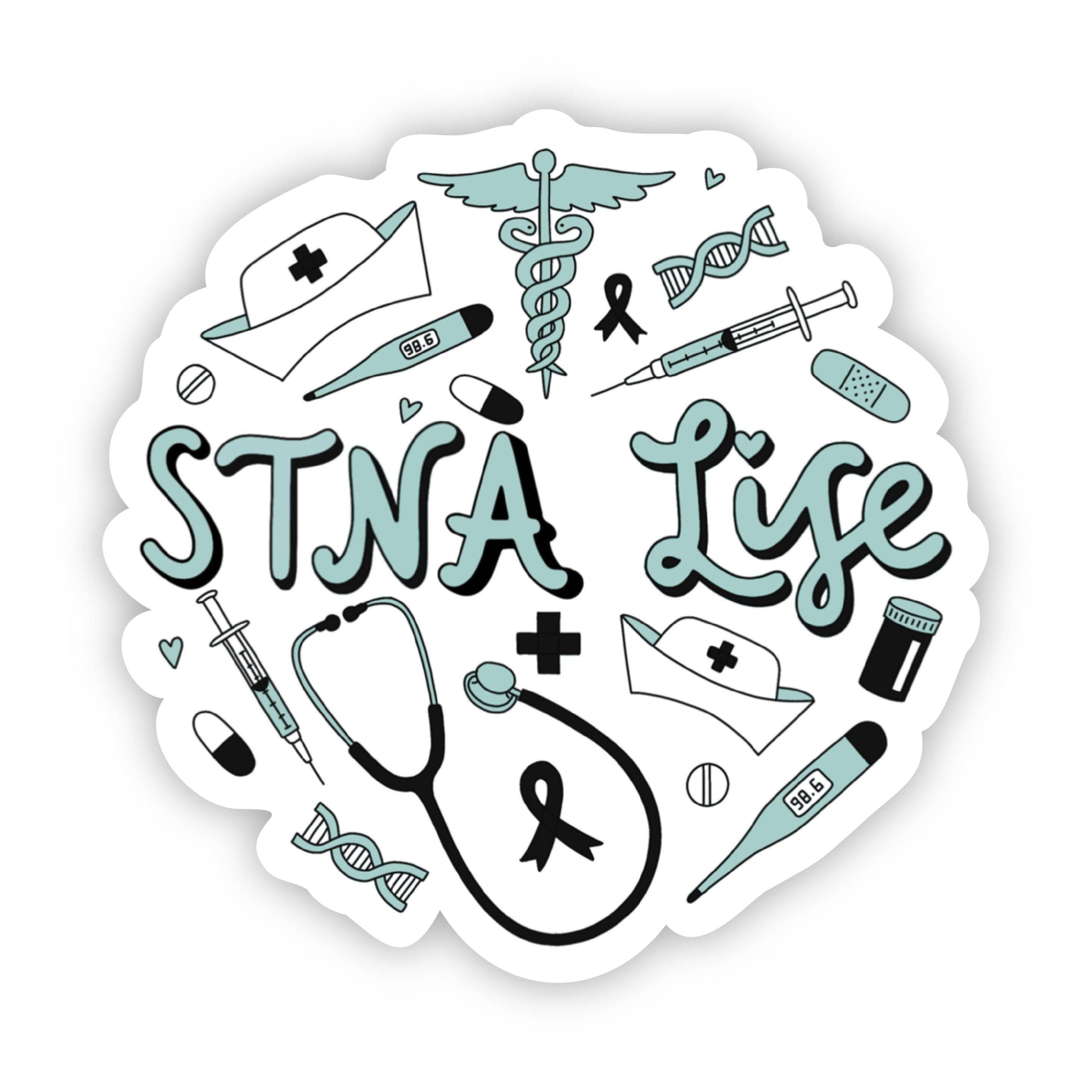 STNA Life Sticker – Big Moods