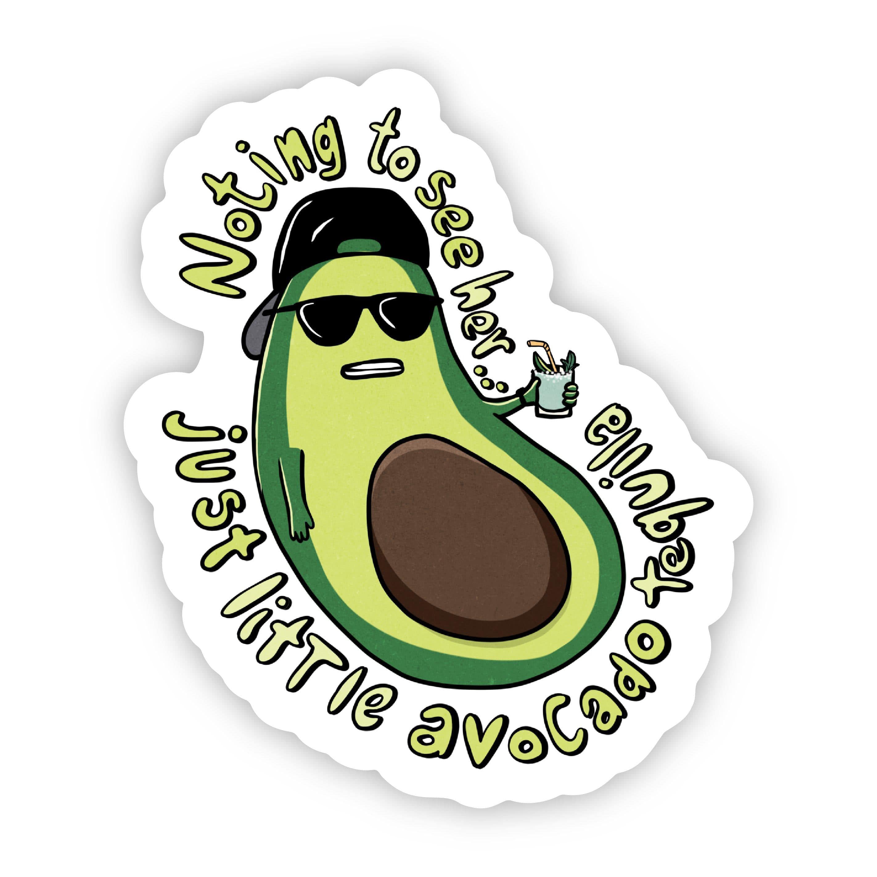 Avocado Cow | Sticker