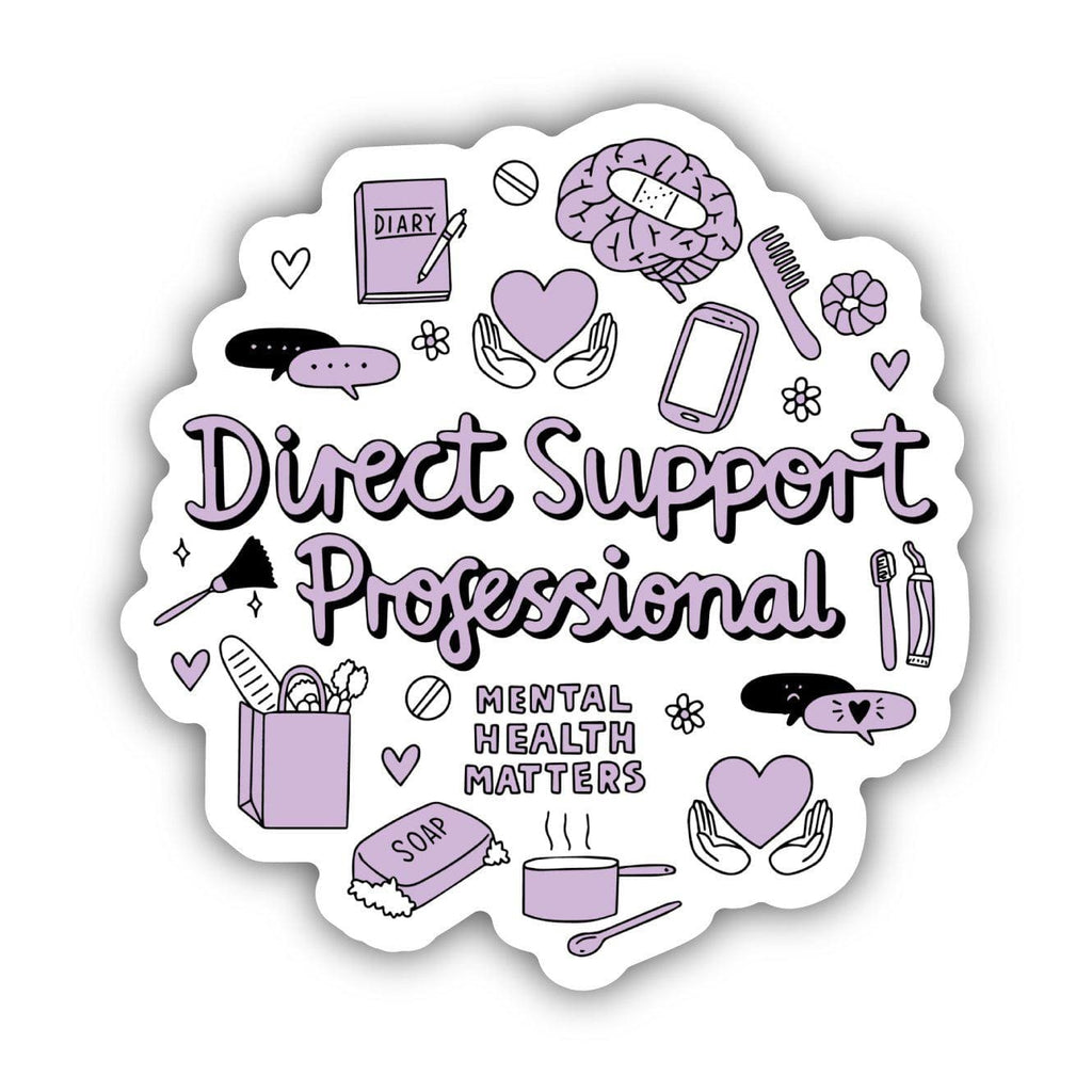 Direct Support Professional Sticker – Big Moods