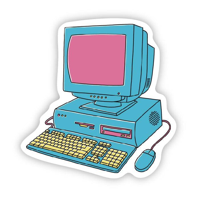 computer sticker (90s themed) – Big Moods
