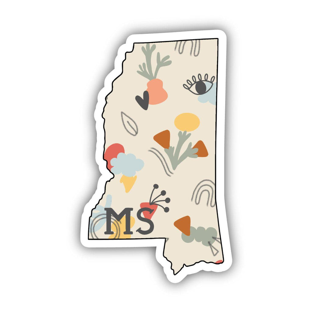 Ms Labonz Sticker Mississippi Stickers – Big Moods