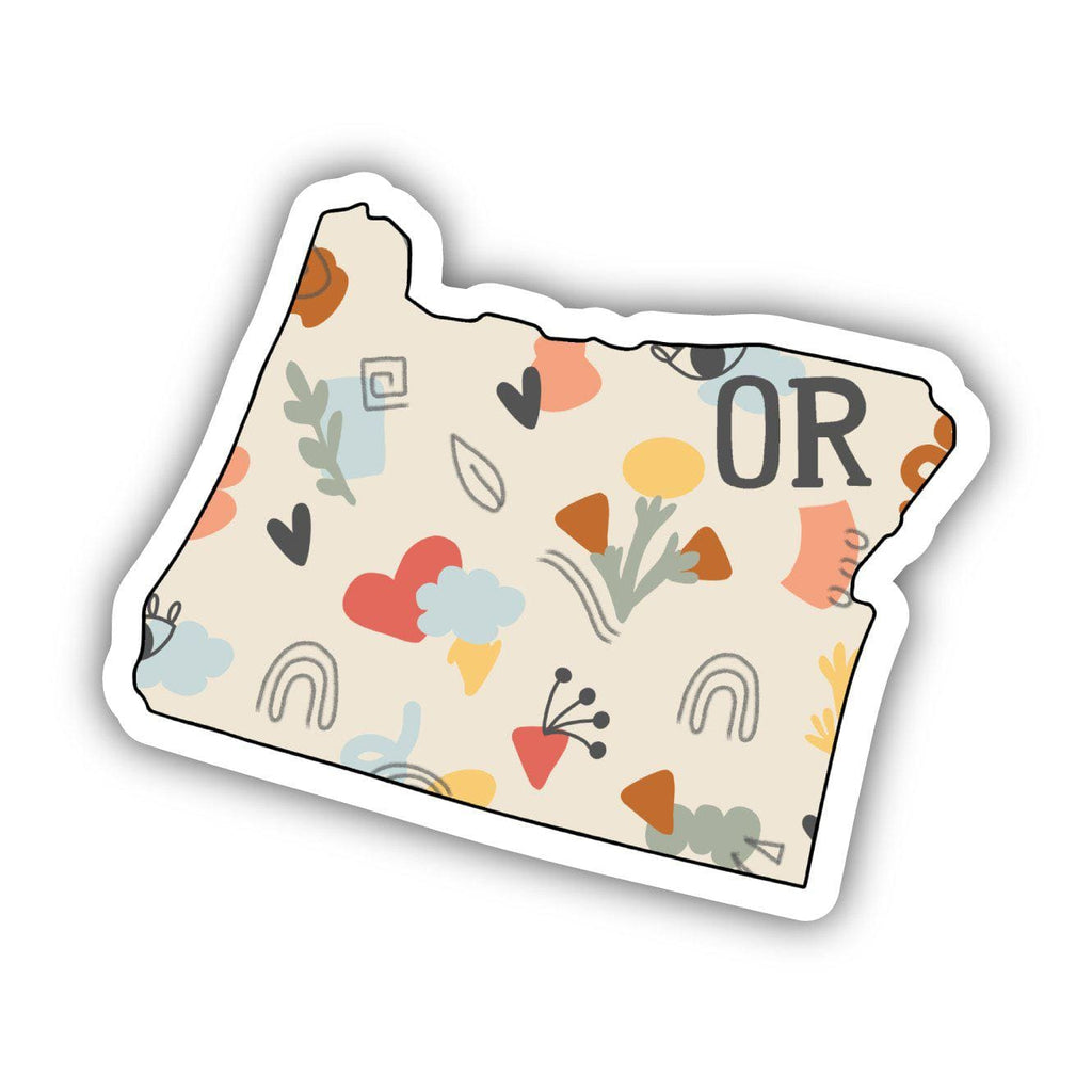 Oregon Sticker Template Oregon Stickers – Big Moods