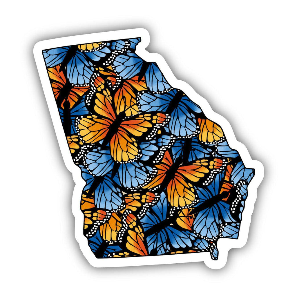 Georgia Native Sticker Georgia Stickers – Big Moods