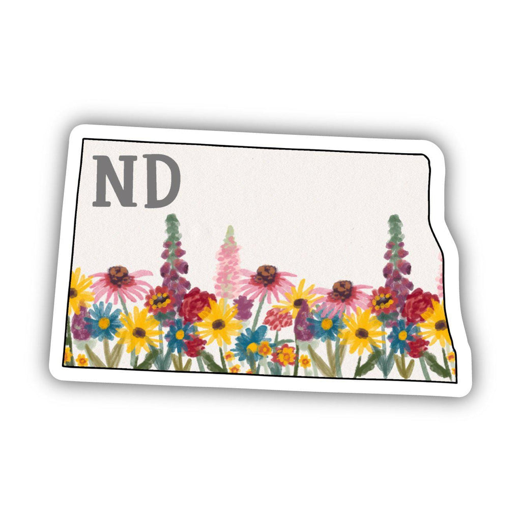 Nd Sticker state stickers all 50 states – Big Moods
