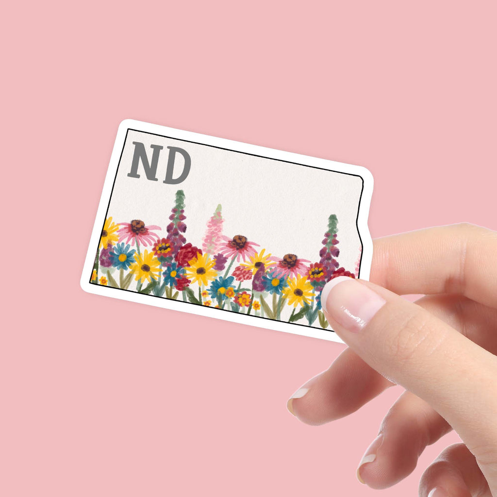 Nd Sticker North Dakota Stickers – Big Moods