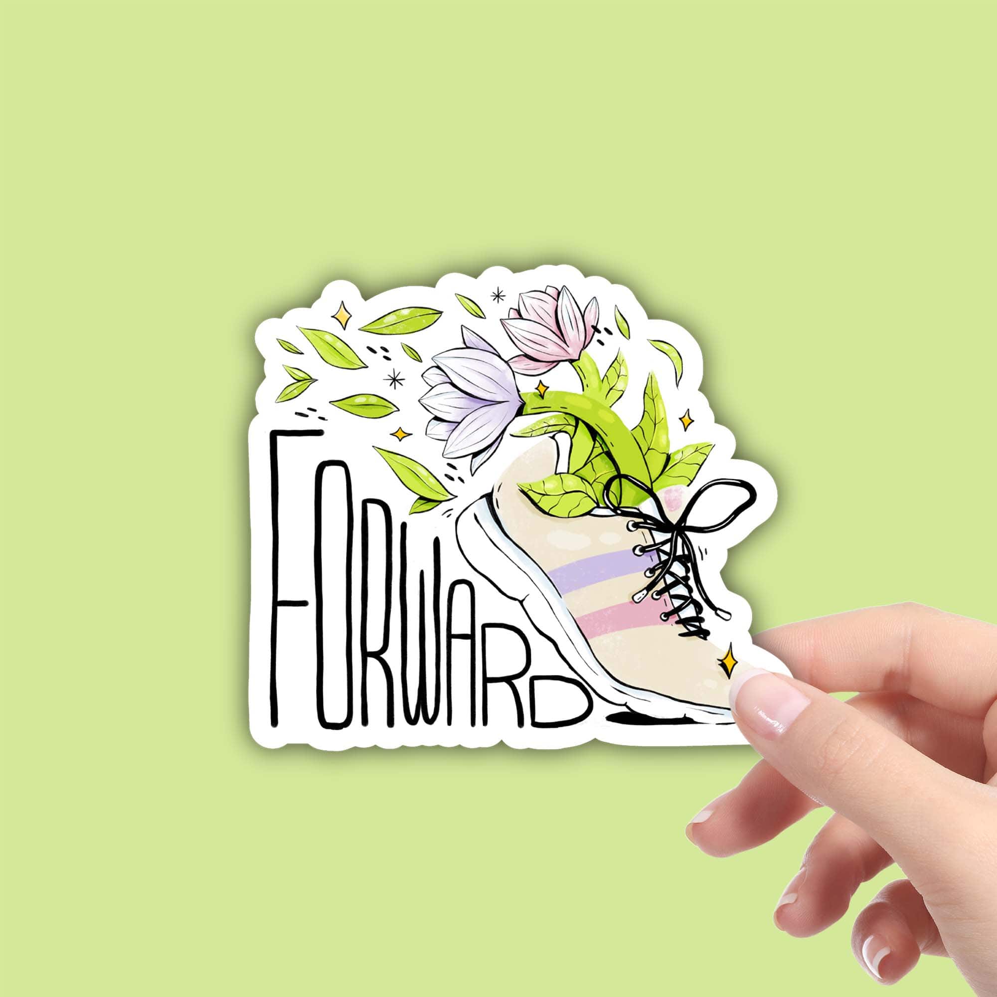 Moving Forward Sticker – Big Moods
