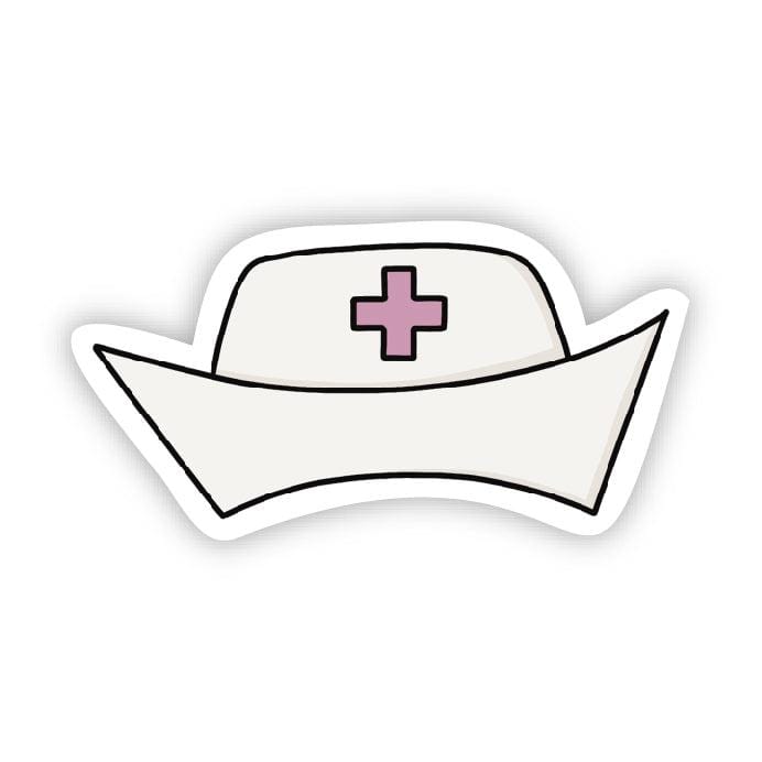 Nurse Cap Sticker – Big Moods