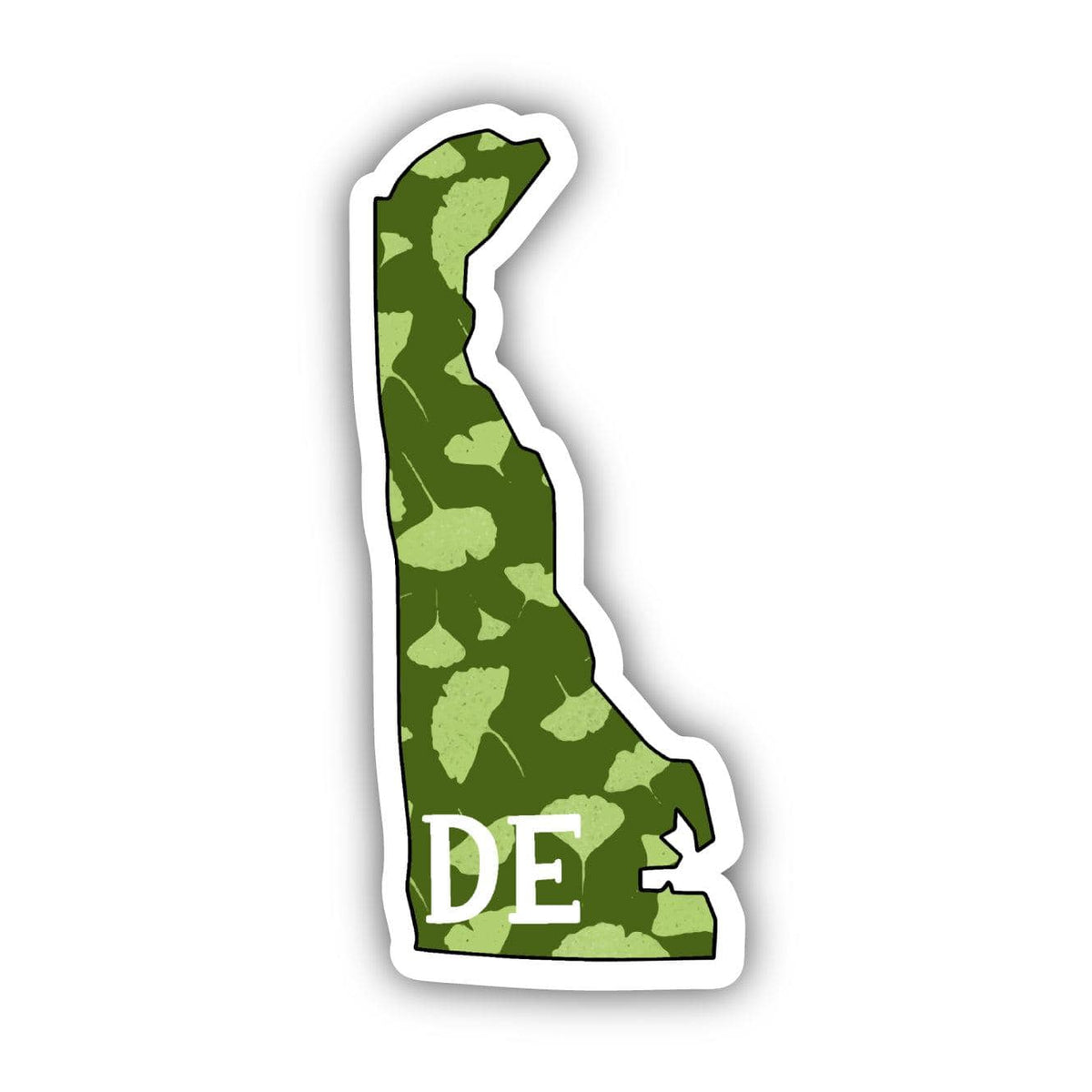 Delaware Green Nature Sticker – Big Moods