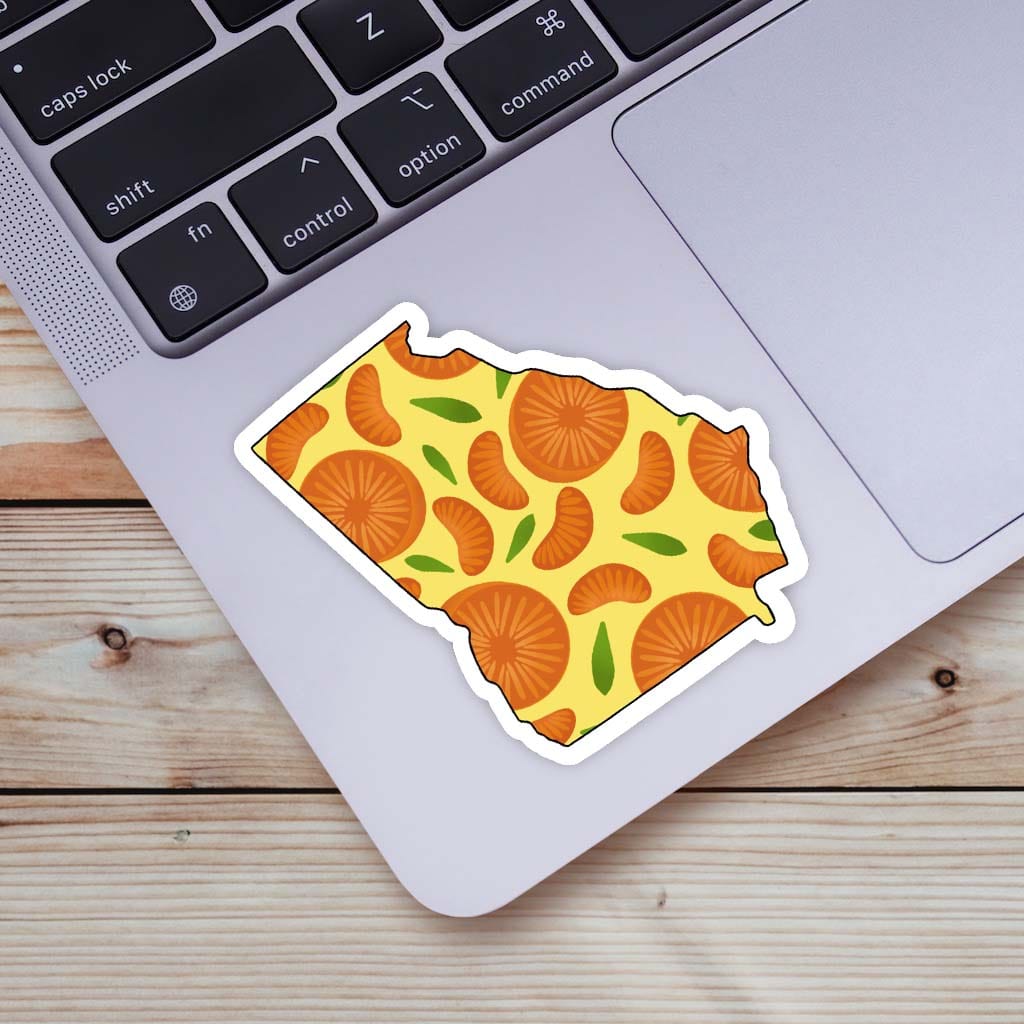 Georgia Native Sticker Georgia Stickers – Big Moods