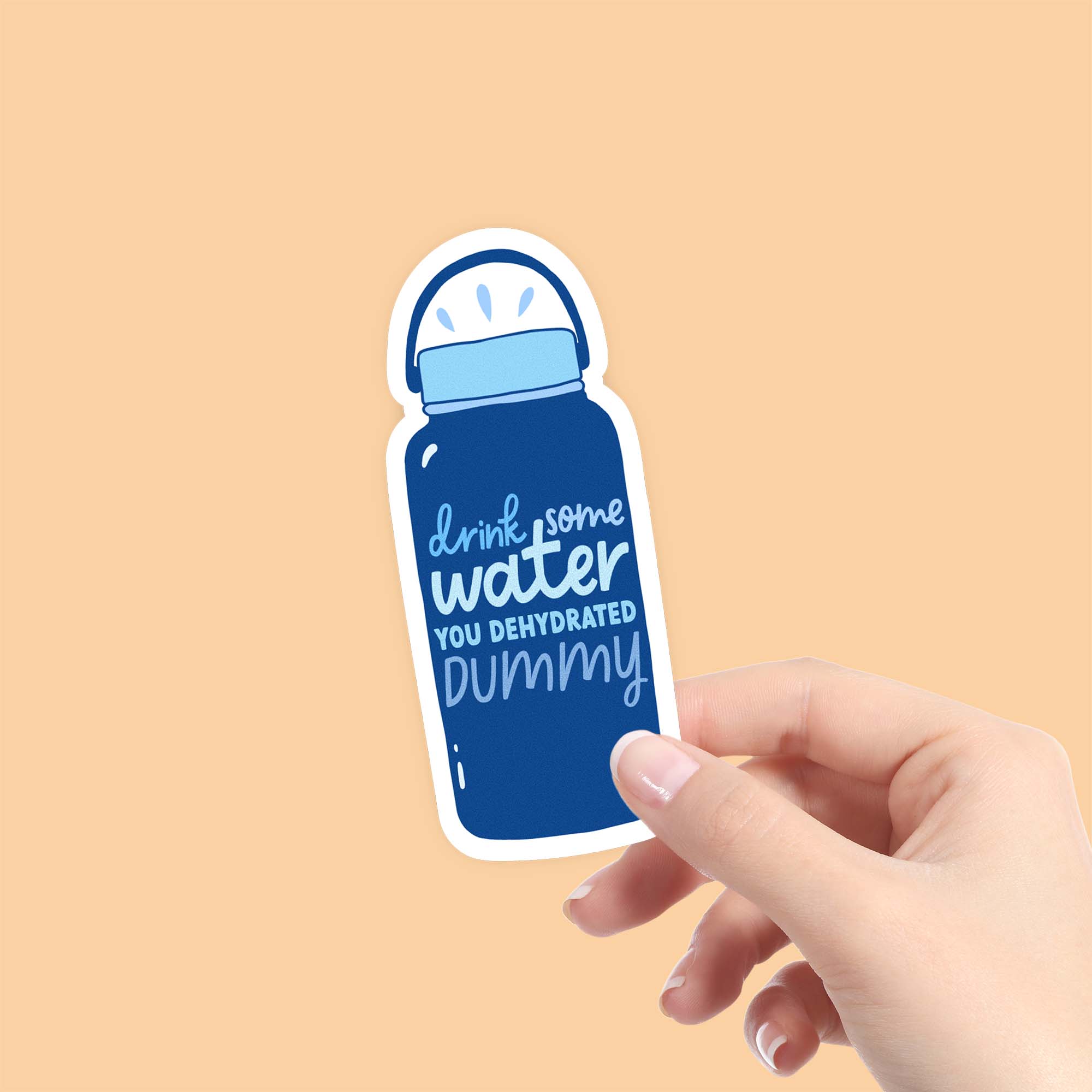 Drink more water sticker – Big Moods