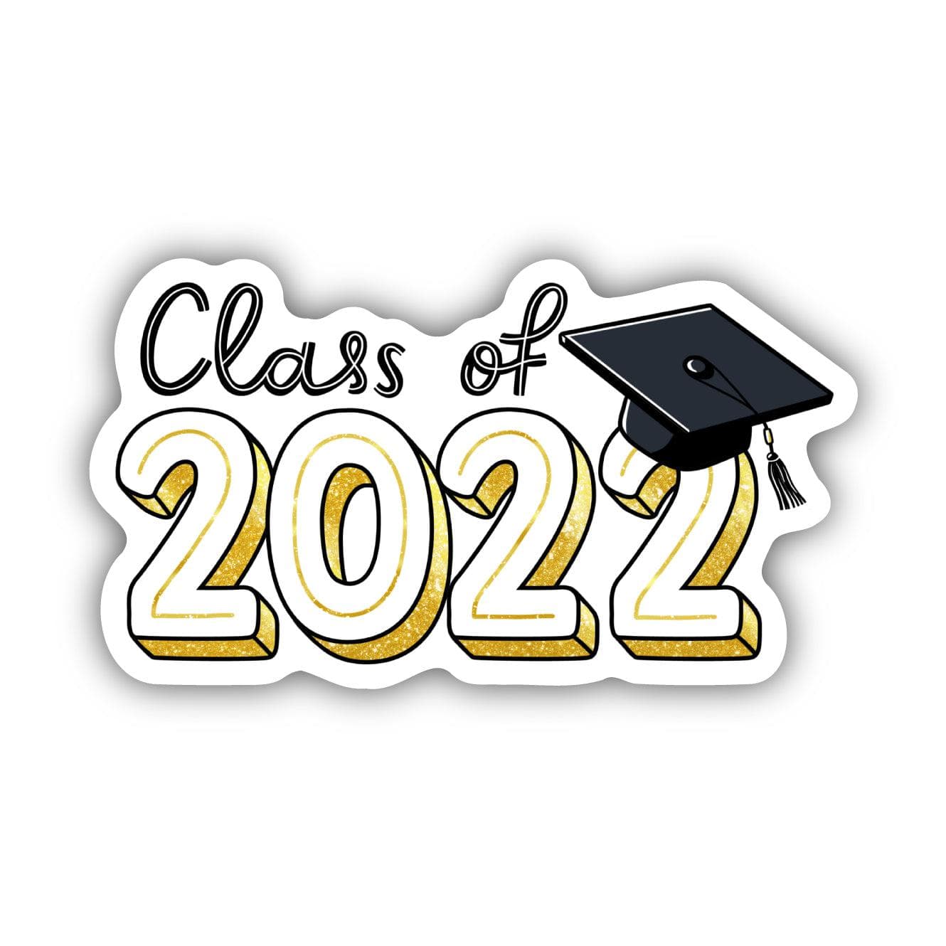 Class Of 2022 Lettering Sticker – Big Moods