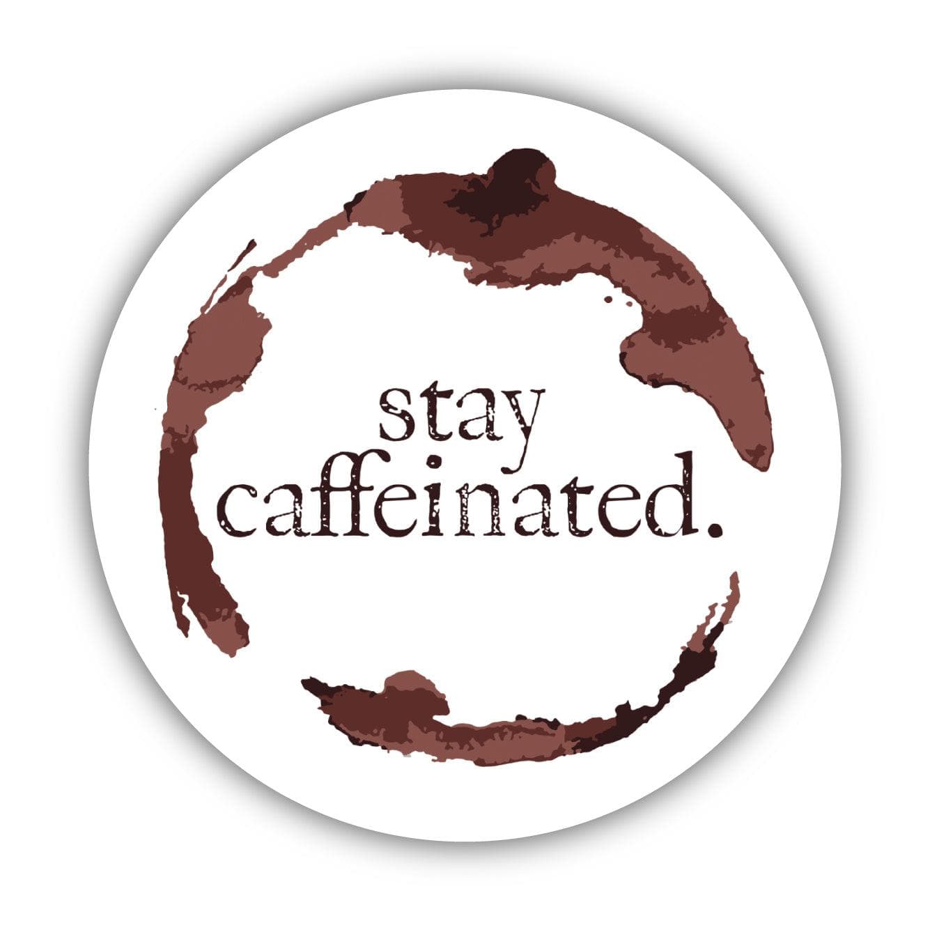 Always Caffeinated Sticker