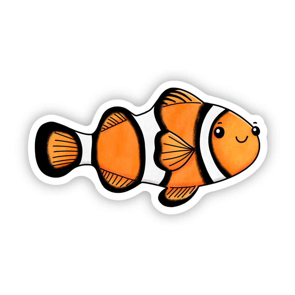 Clown Fish Sticker – Big Moods