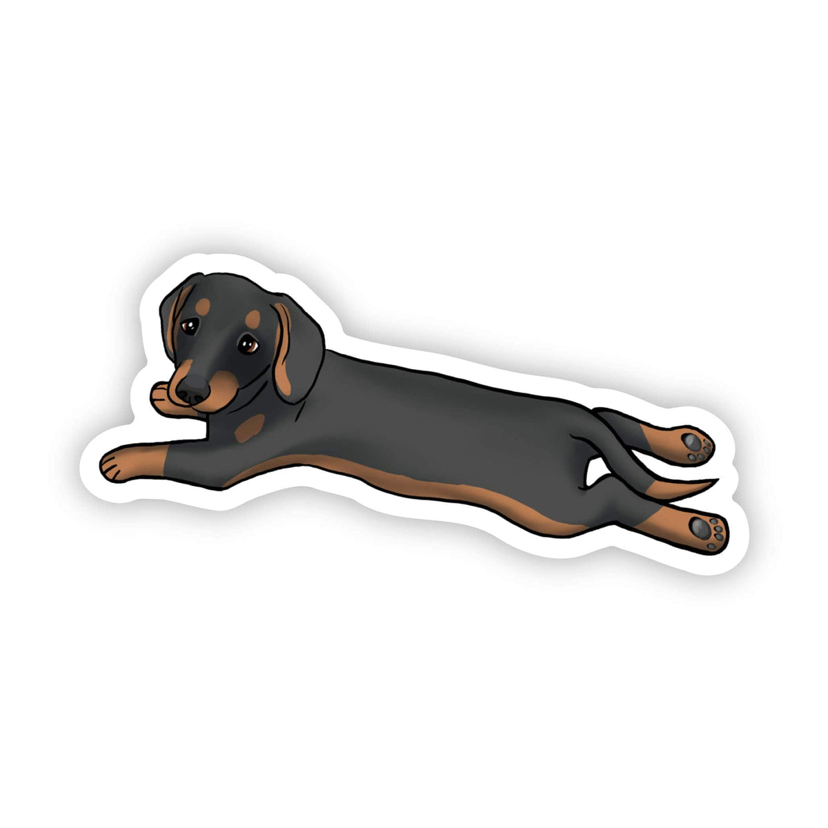 Weiner Dog Sticker – Big Moods