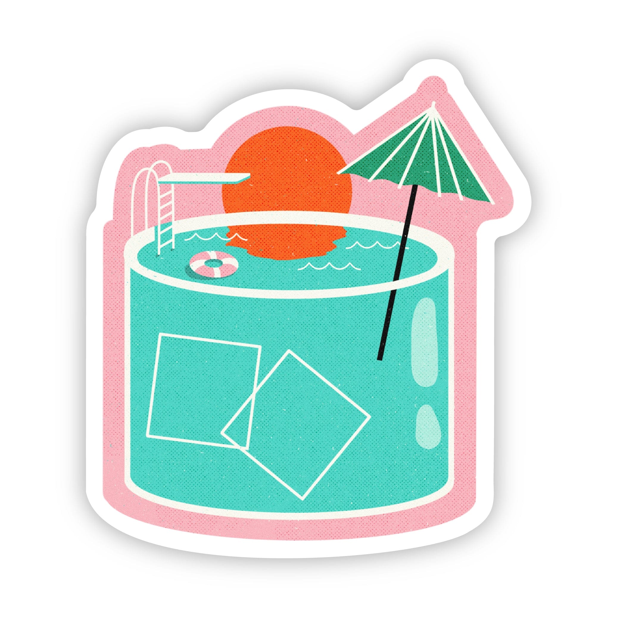 Clear Swimming Pool Sticker – Big Moods