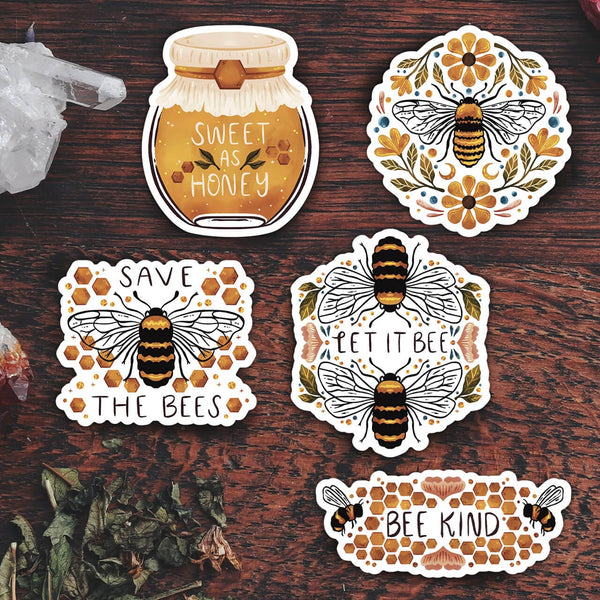 Bee Stickers Pack Wholesale sticker supplier - Bee Stickers