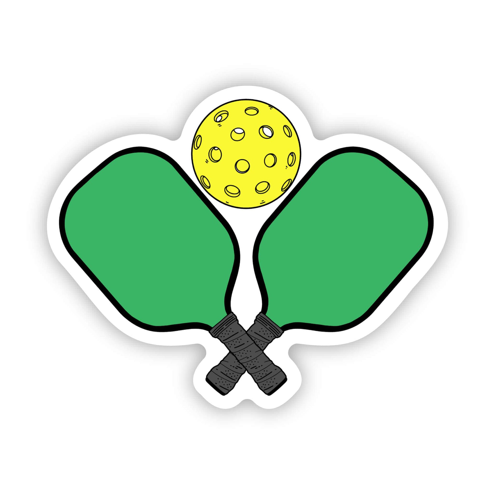 Pickleball Paddle Sticker Pickleball Paddle Sticker