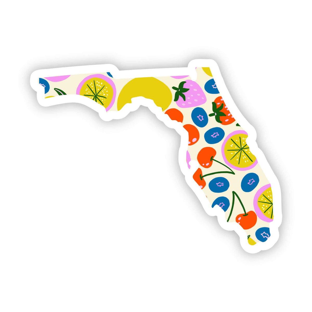Florida Sticker - Cute Fruits – Big Moods