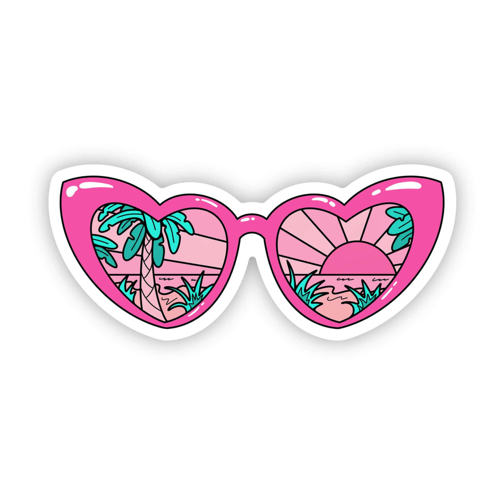 No Bad Vibes Pink Aesthetic Sticker – Big Moods