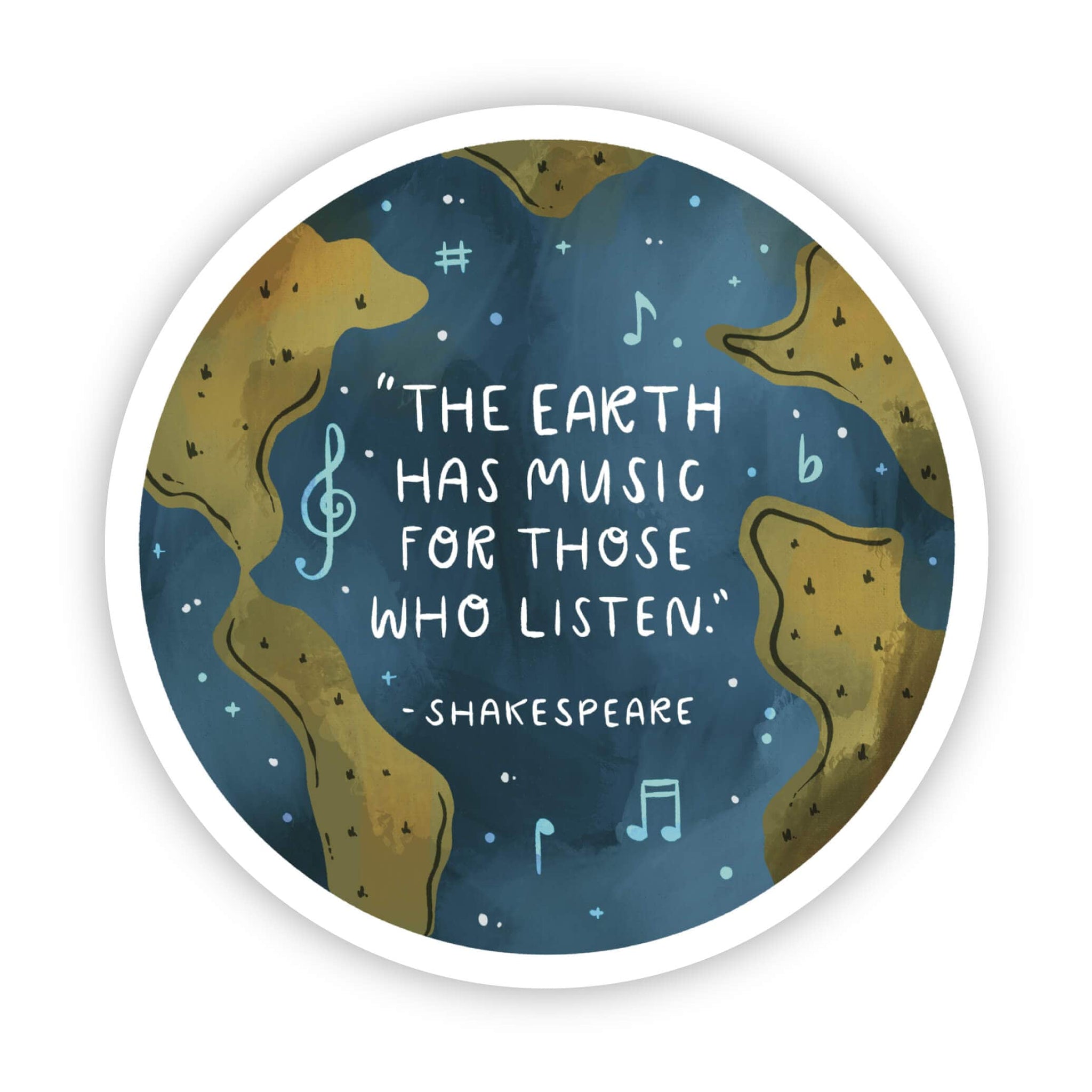 The earth has music for those who listen\, image size:2048x2048