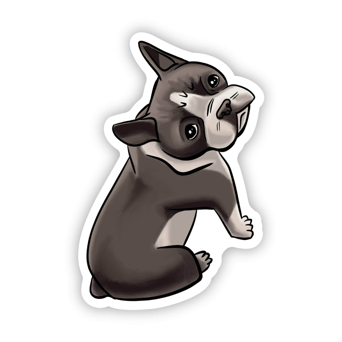 Boston Terrier Sticker – Big Moods