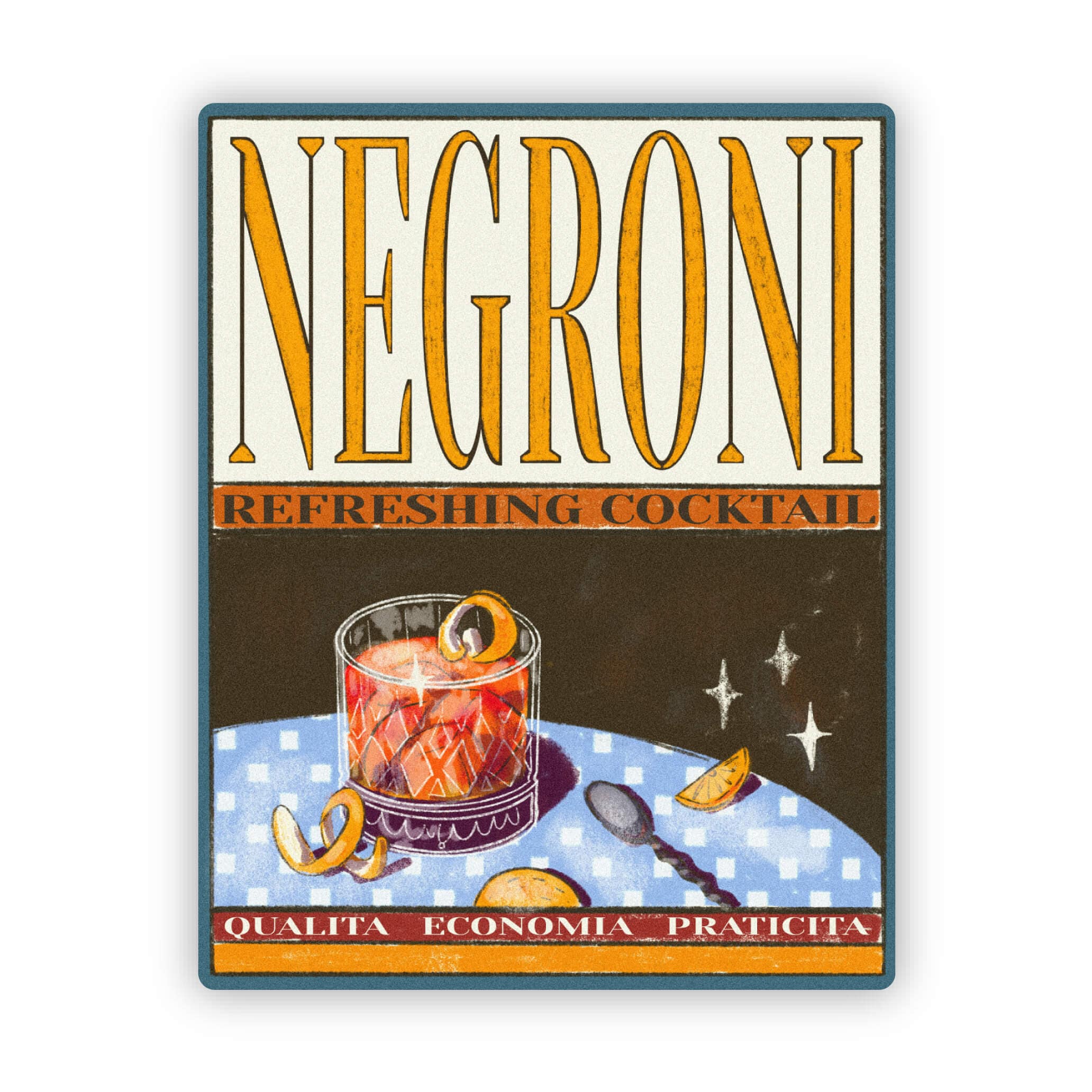 NEGRONI KIT per 14 COCKTAIL - Welcome Coffee Shop