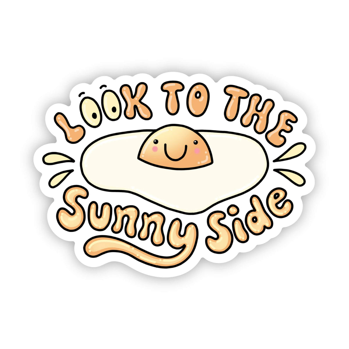 Look to the sunny side sticker – Big Moods