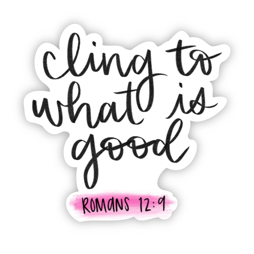 What Would Jesus Do? Floral Christian Sticker – Big Moods