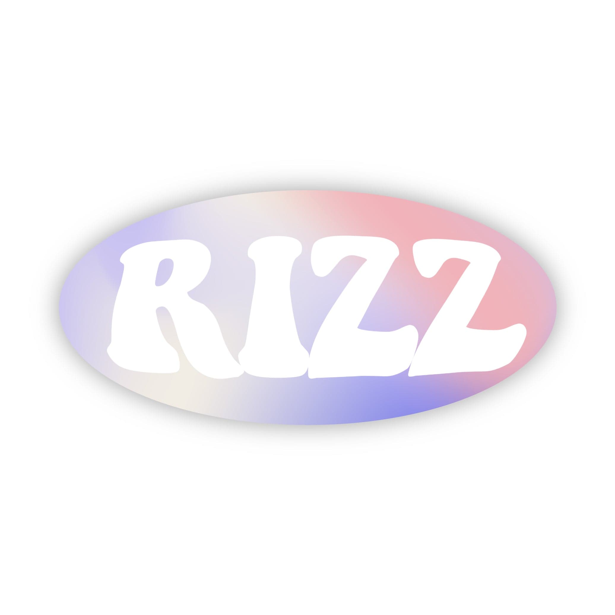 Rizz Circle Reverse Tie Dye Sticker – Big Moods