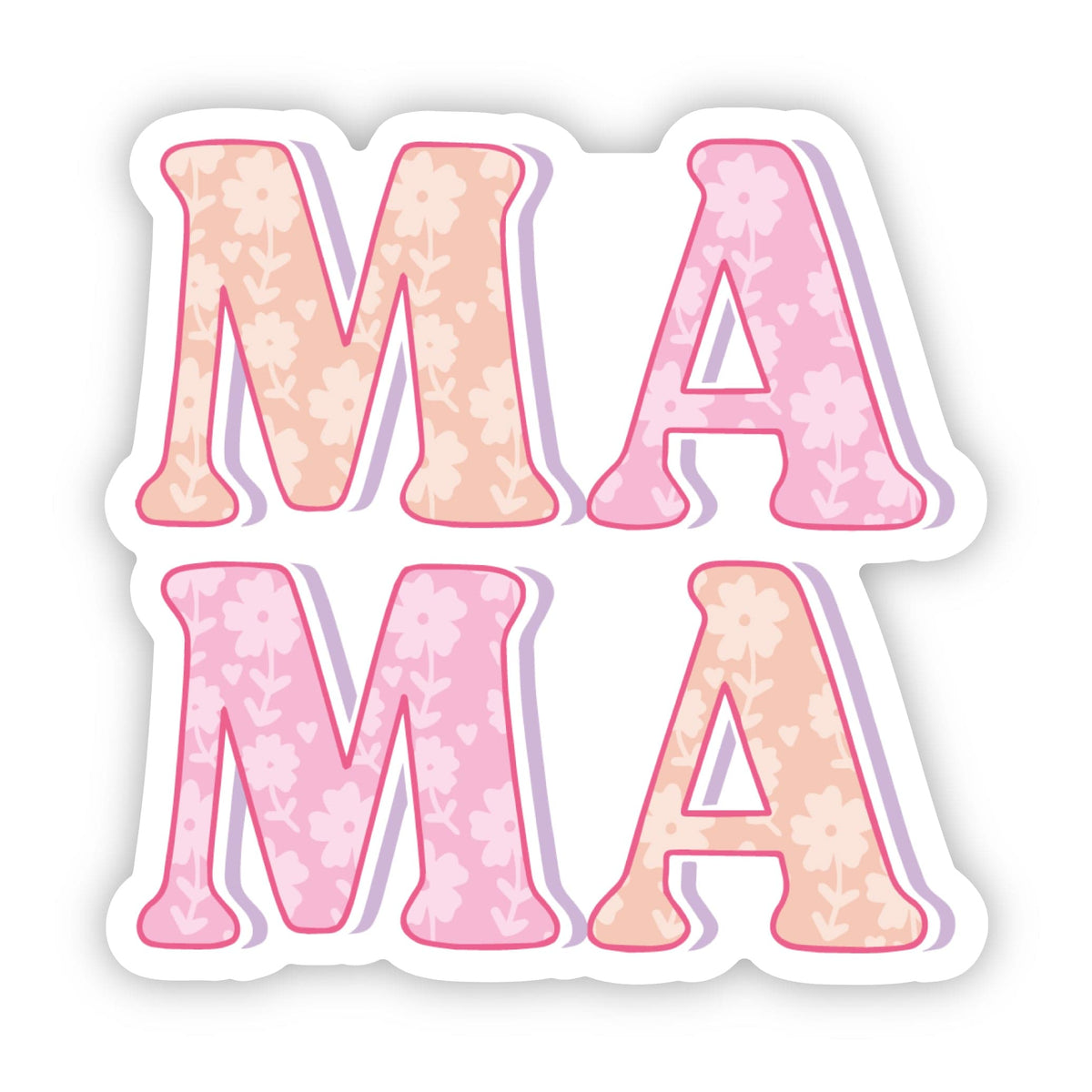 MAMA Bold Lettering Sticker – Big Moods