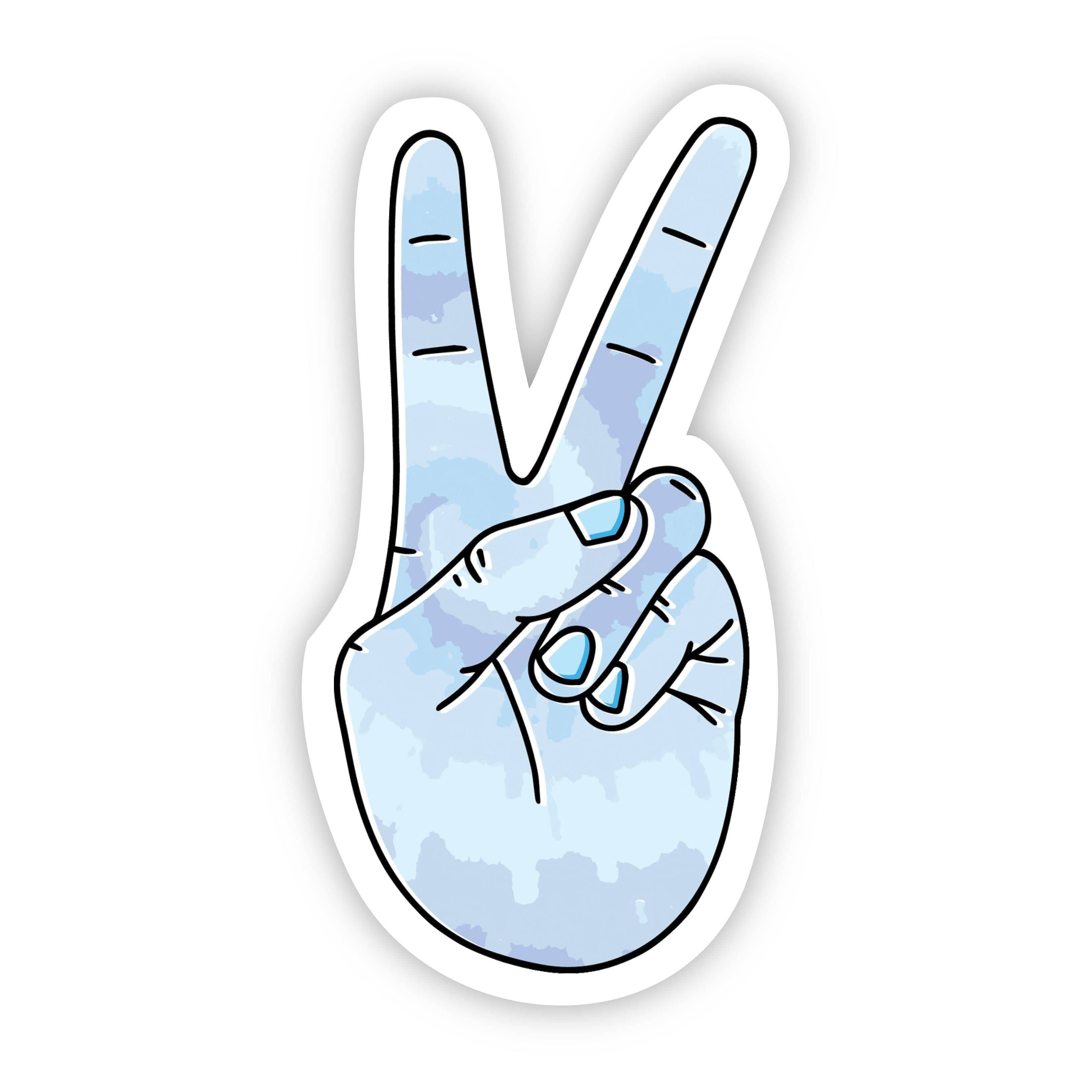 s peace signs