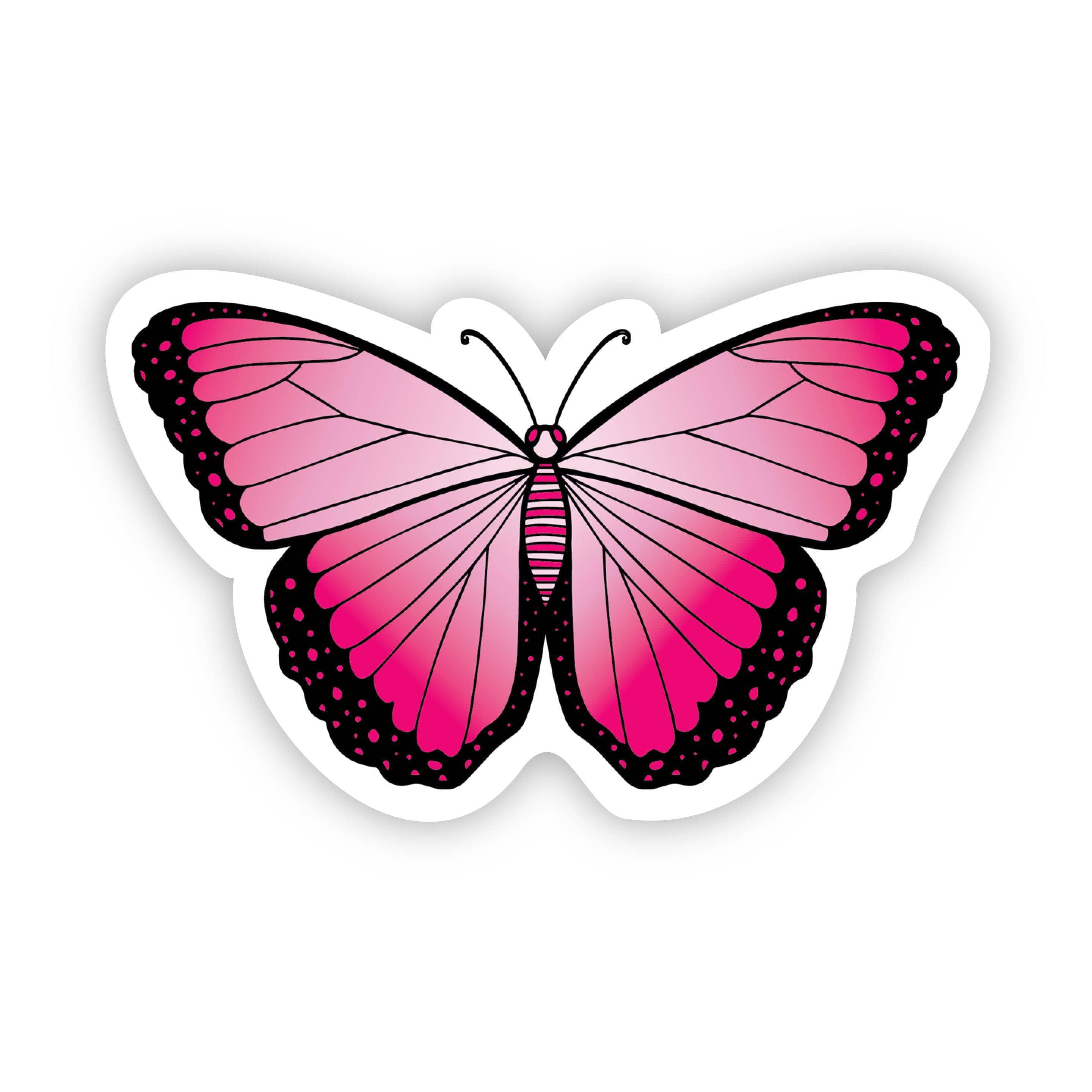 Butterfly Pink Aesthetic Sticker