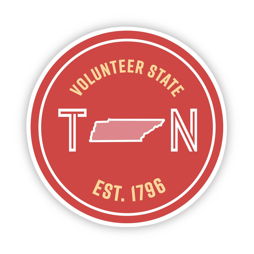 Tn Sticker Tennessee Stickers – Big Moods
