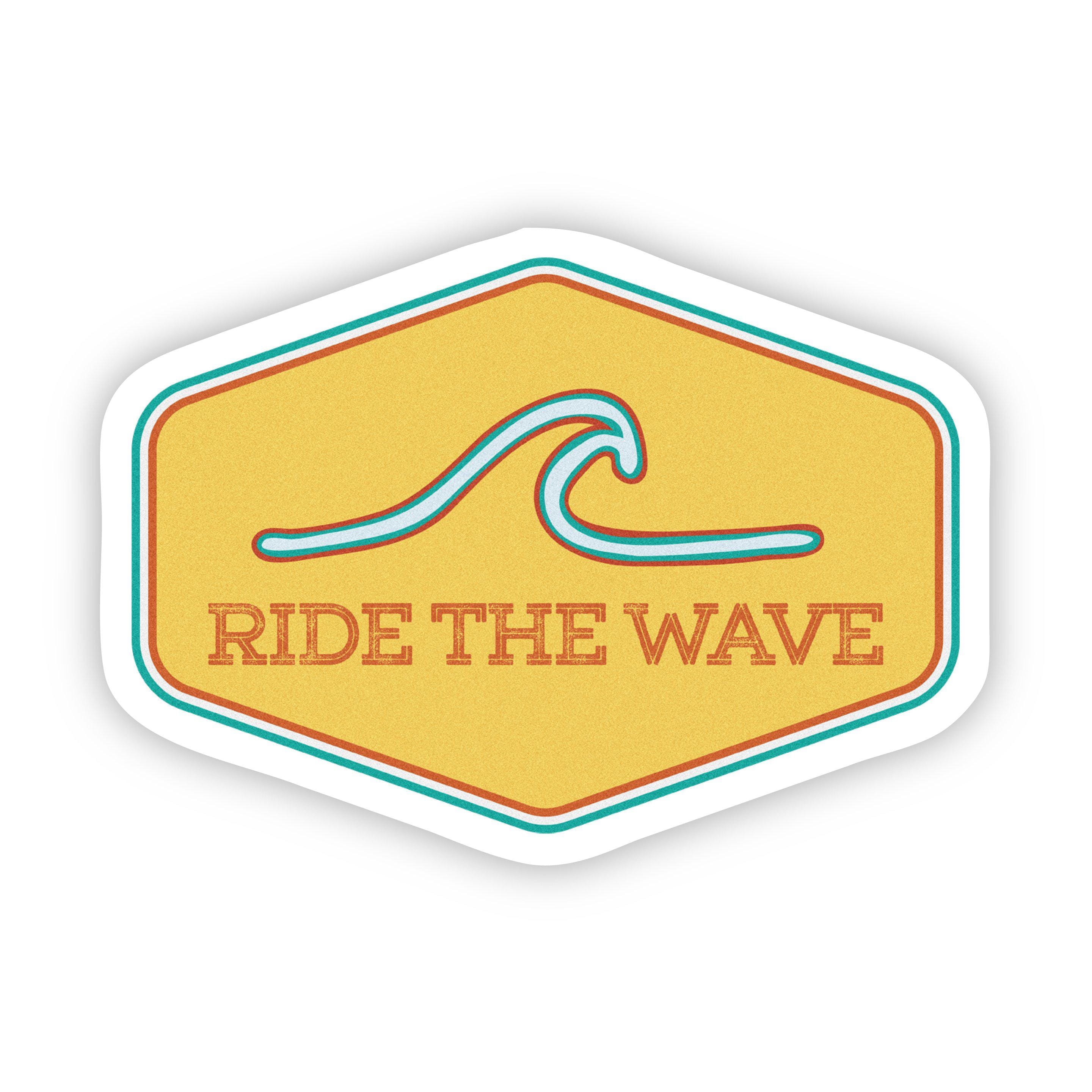 Ride The Wave Sticker – Big Moods