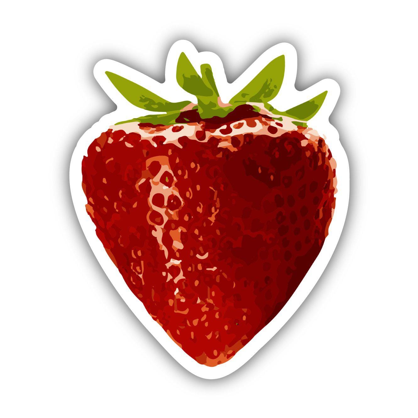 Strawberry Aesthetic Sticker 5 Pack – Big Moods