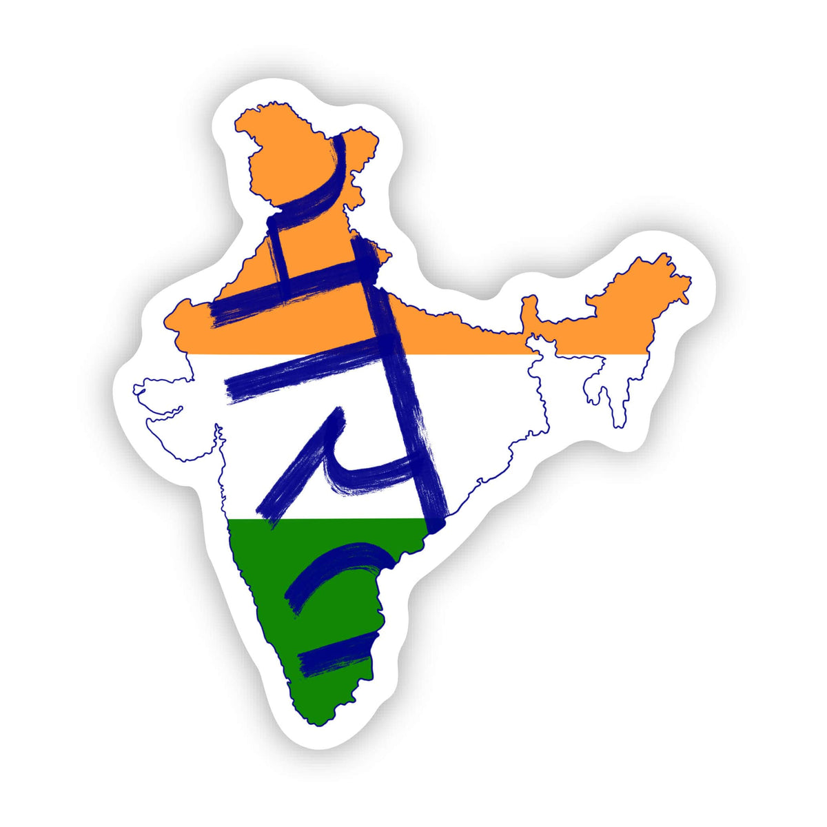 India Sticker – Big Moods